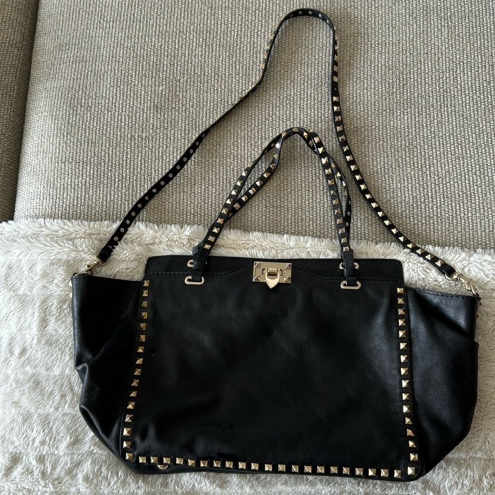 ๐ฎ๐น VALENTINO GARAVANI LARGE ROCKSTUD BAG๐ค๐ธ - Picture 6 of 9
